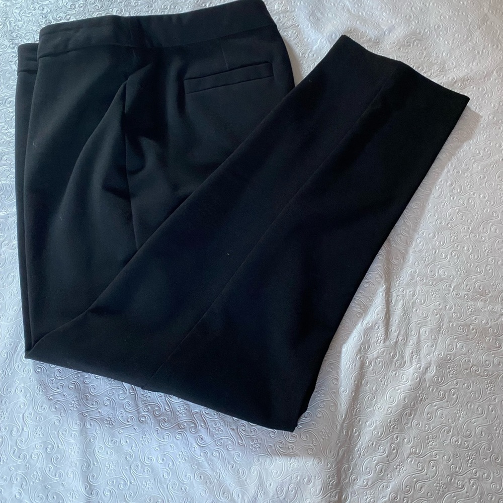ELLEN TRACEY BLACK DRESS PANTS Sz 8